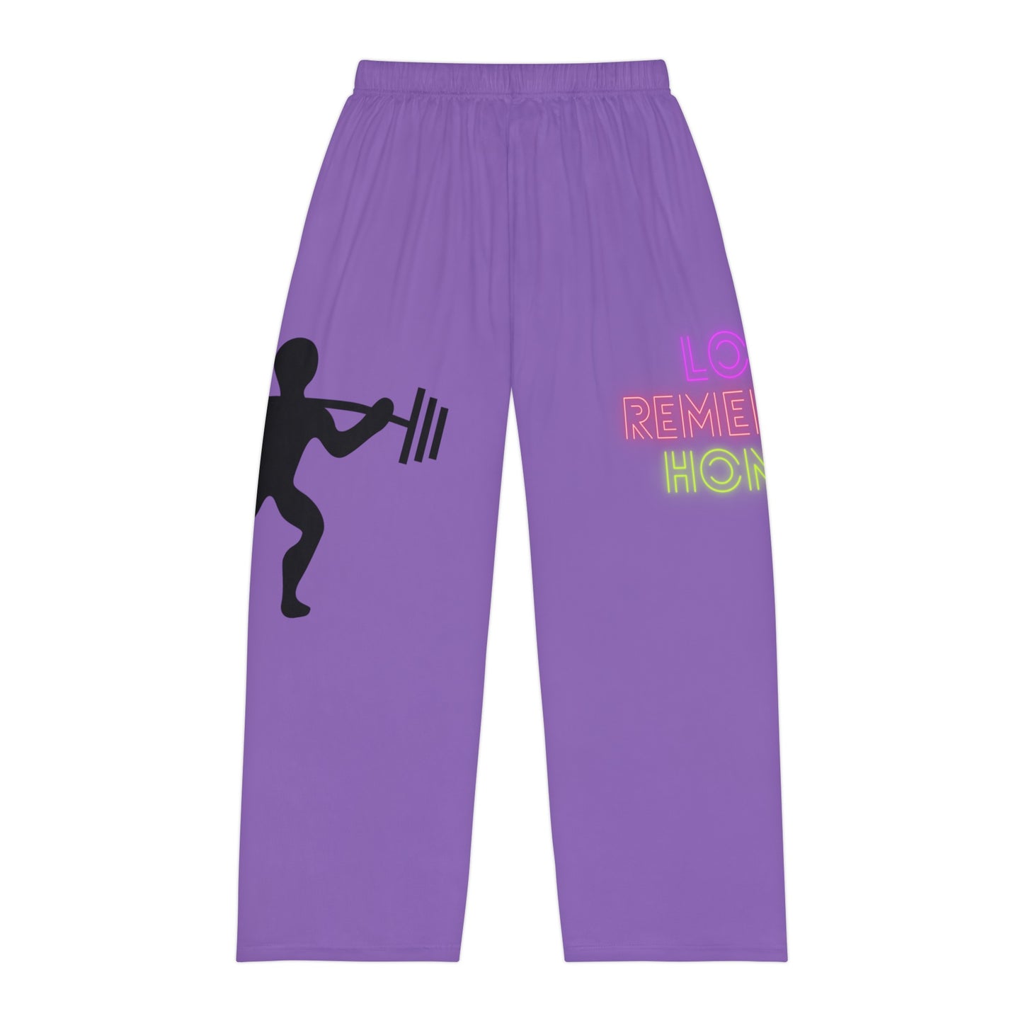 Men's Pajama Pants: Weightlifting Lite Purple