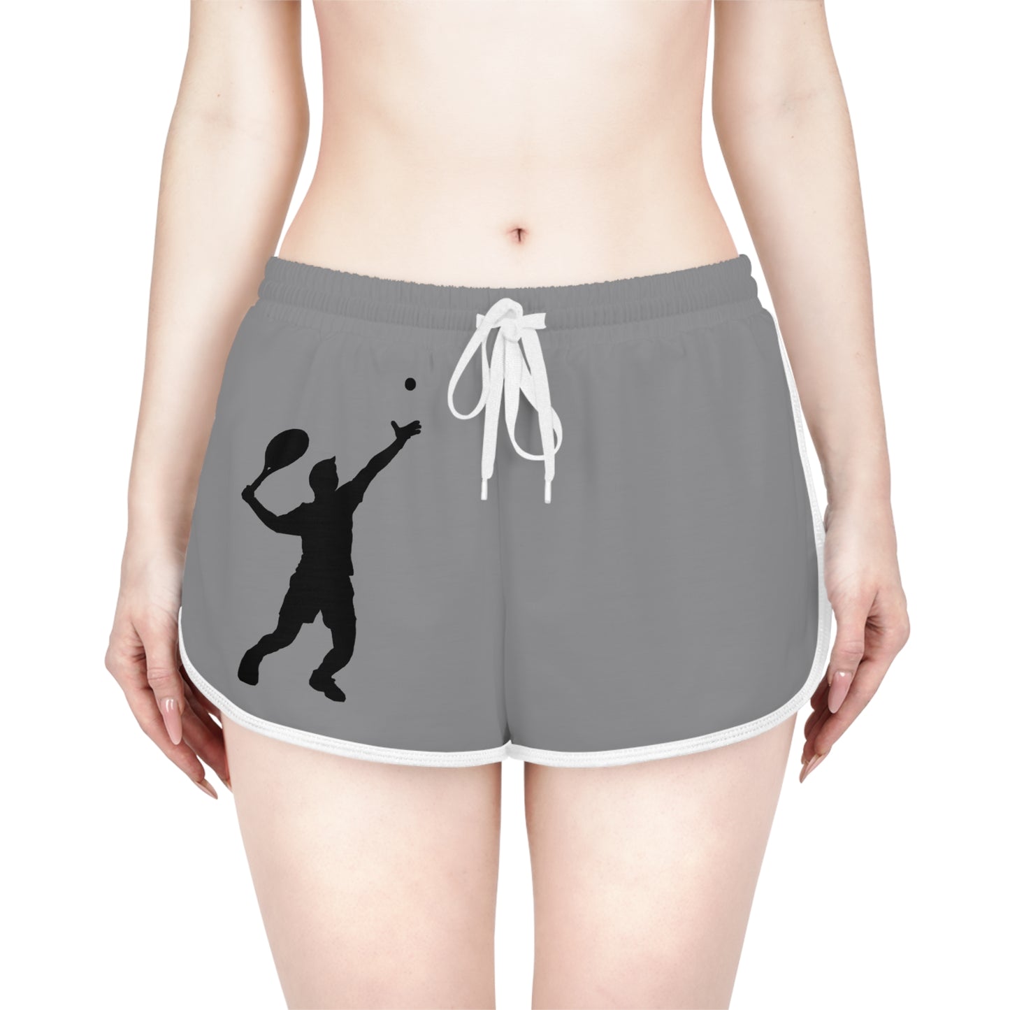 Women's Relaxed Shorts: Tennis Grey