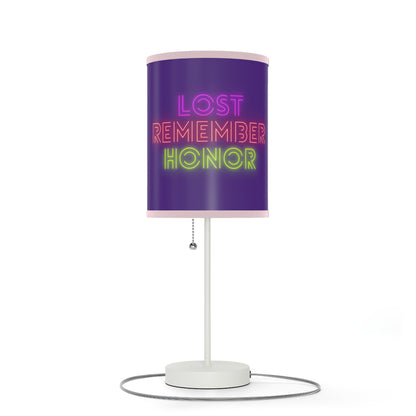 Lamp on a Stand, US|CA plug: Music Purple