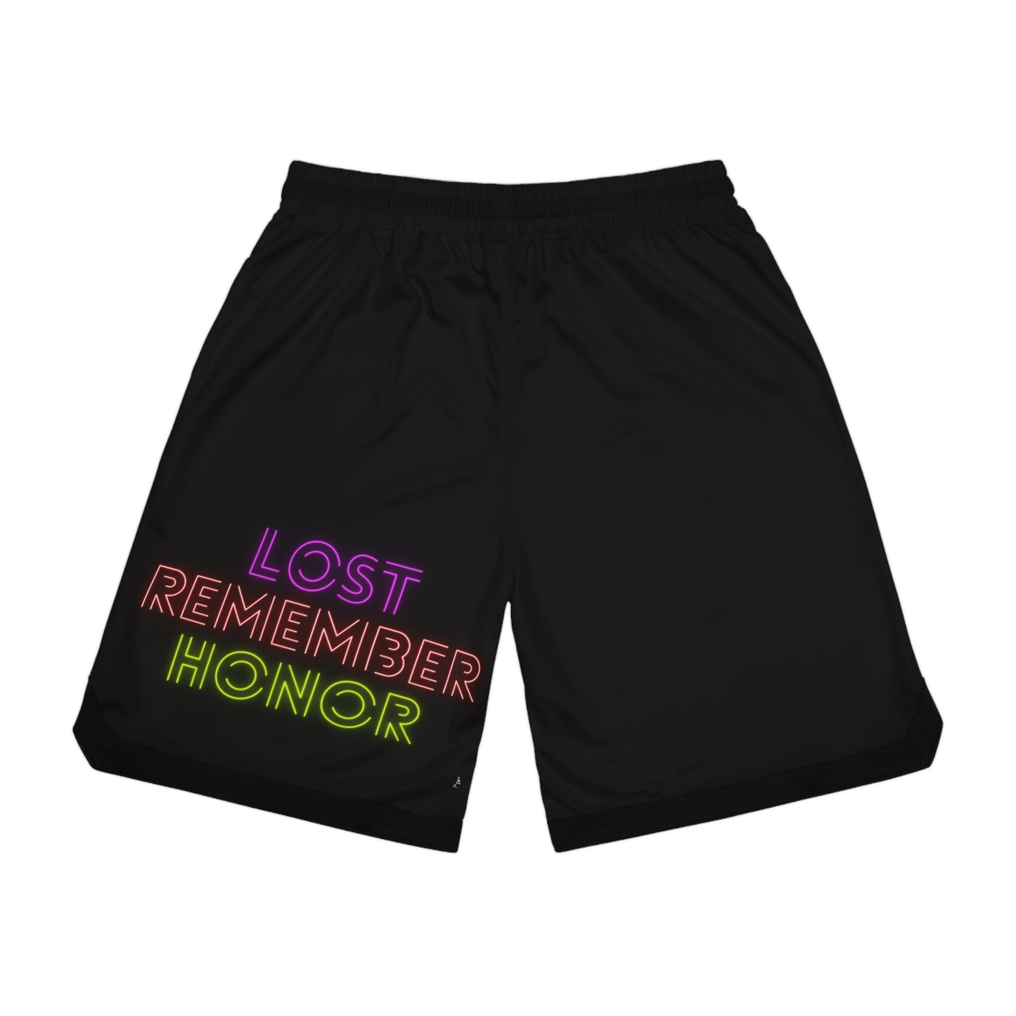 Basketball Rib Shorts: Wolves Black