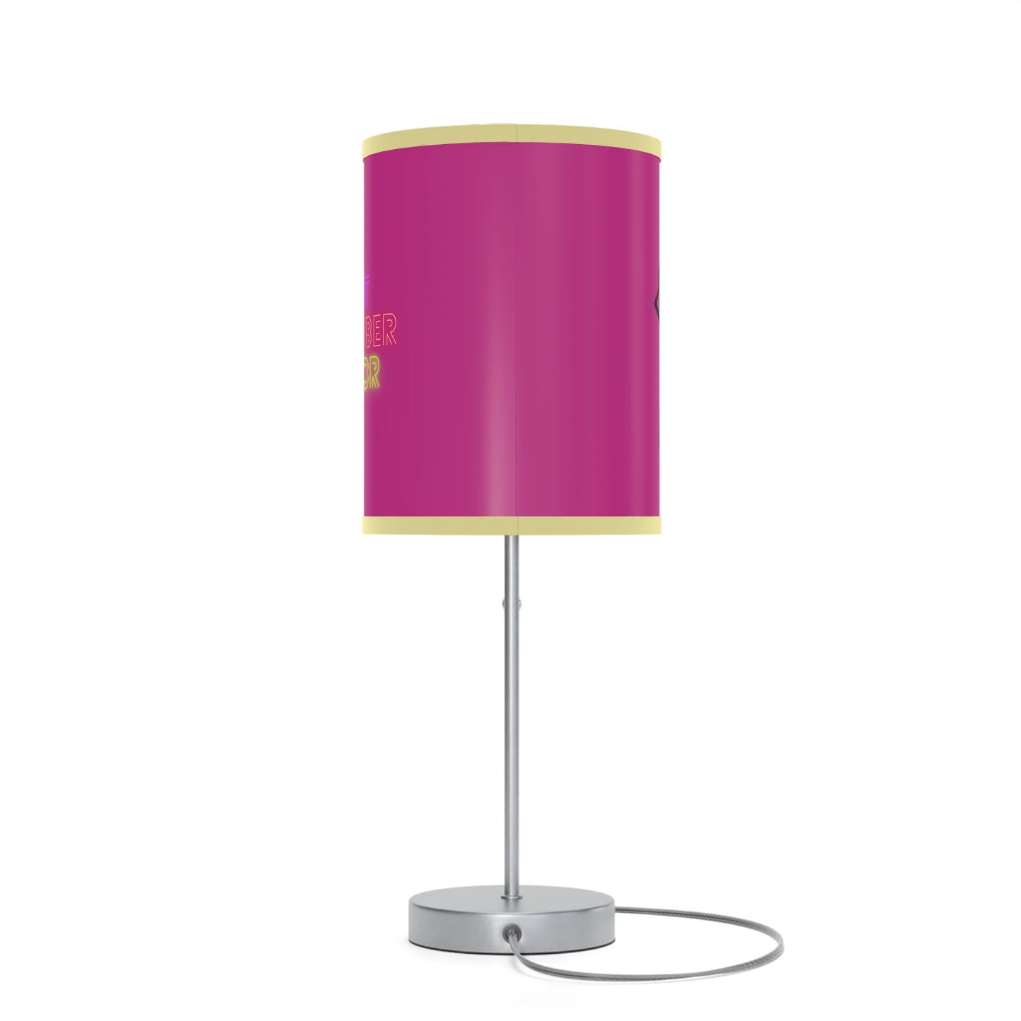 Lamp on a Stand, US|CA plug: Tennis Pink