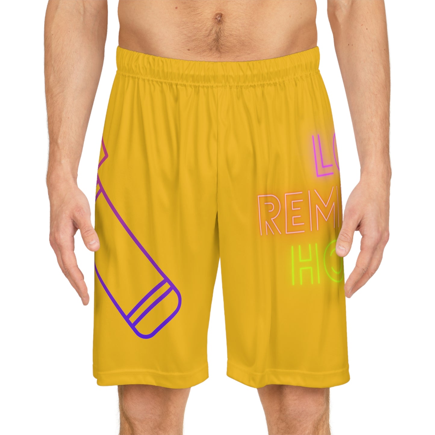 Basketball Shorts: Music Yellow