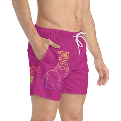 Swim Trunks: Bowling Pink