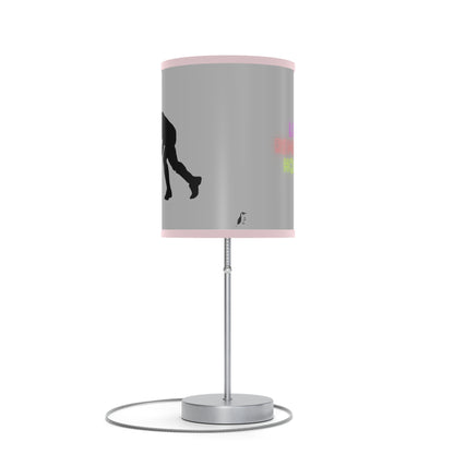 Lamp on a Stand, US|CA plug: Hockey Lite Grey 