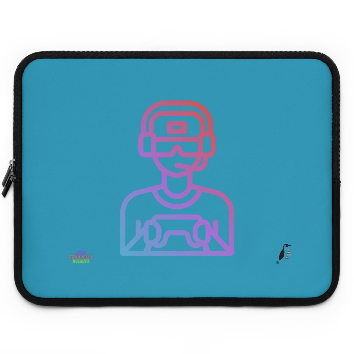 Laptop Sleeve: Gaming Turquoise