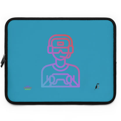 Laptop Sleeve: Gaming Turquoise