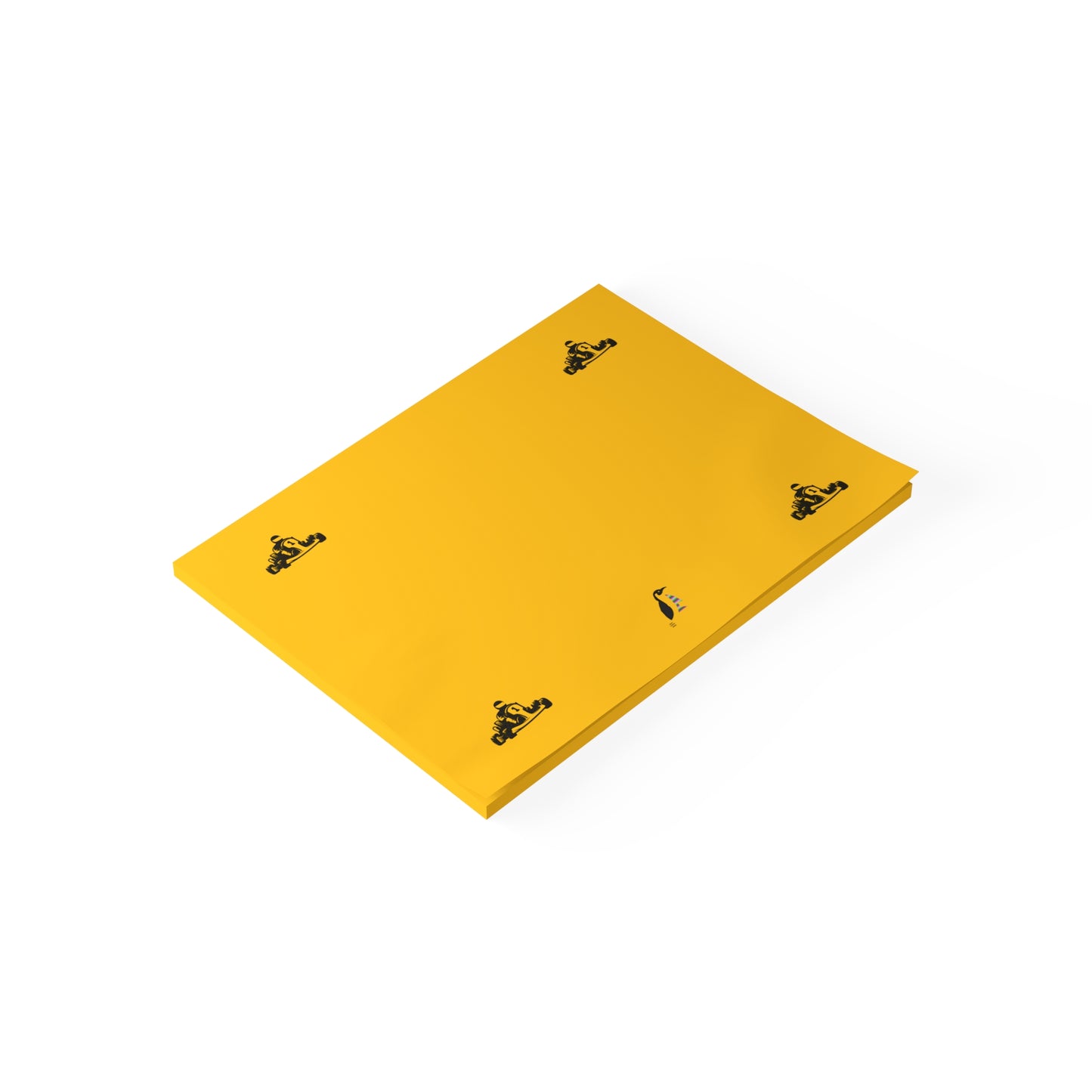 Post-it® Note Pads: Racing Yellow