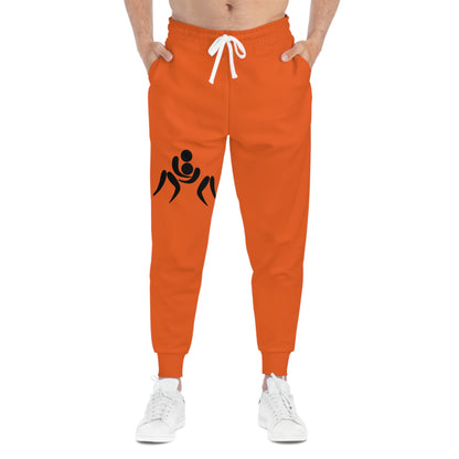 Athletic Joggers: Wrestling Orange