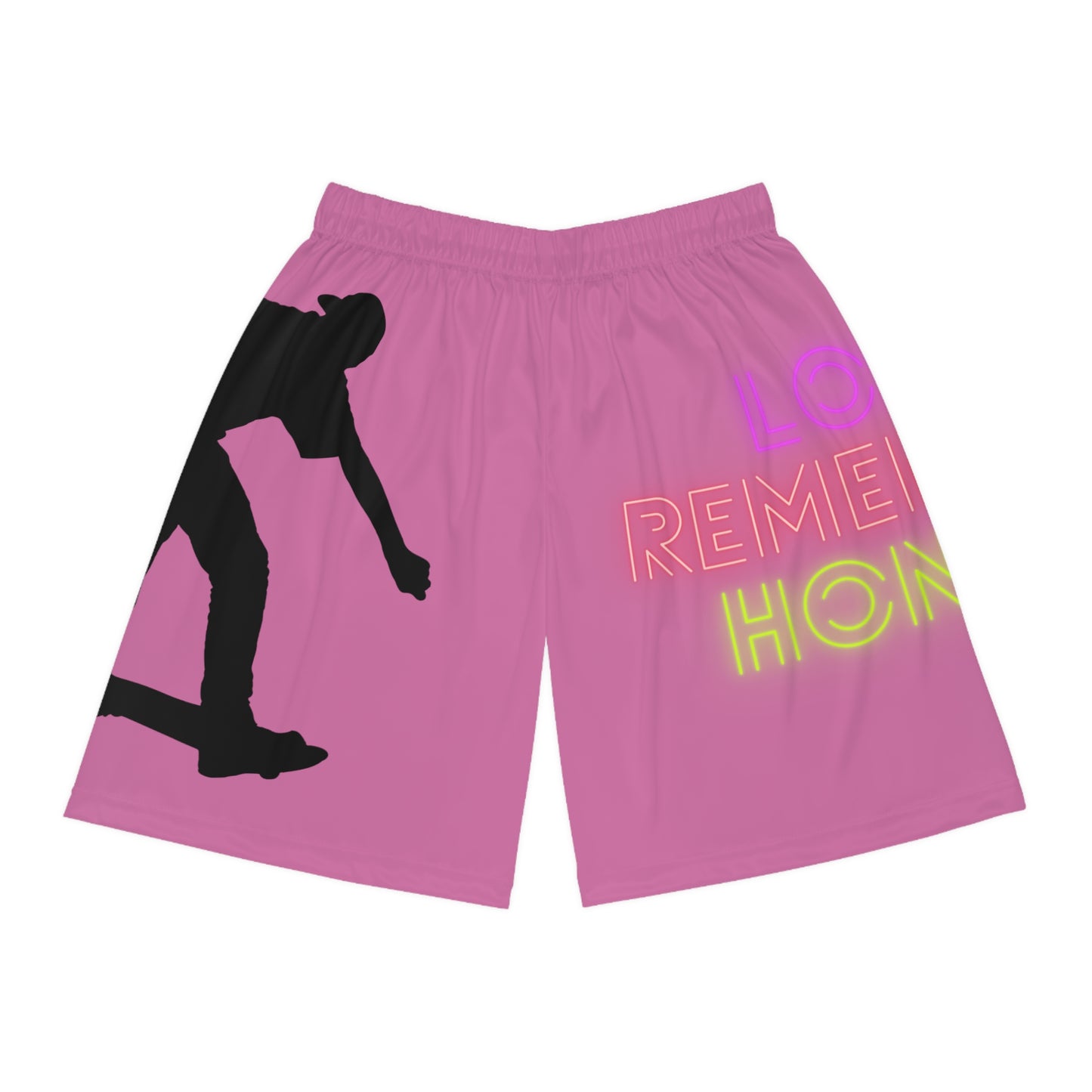 Basketball Shorts: Skateboarding Lite Pink