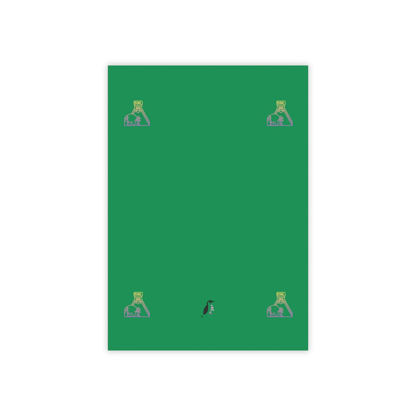 Post-it® Note Pads: Bowling Dark Green