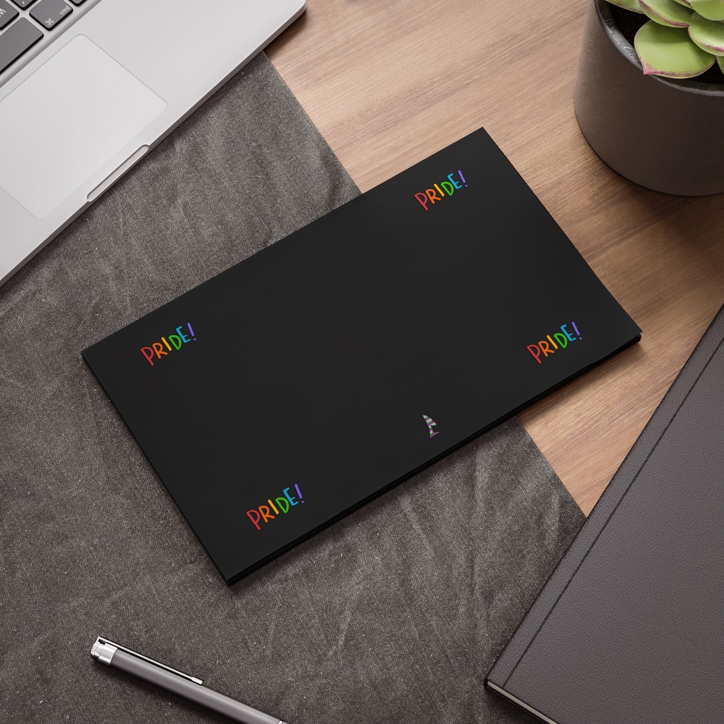 Post-it® Note Pads: LGBTQ Pride Black