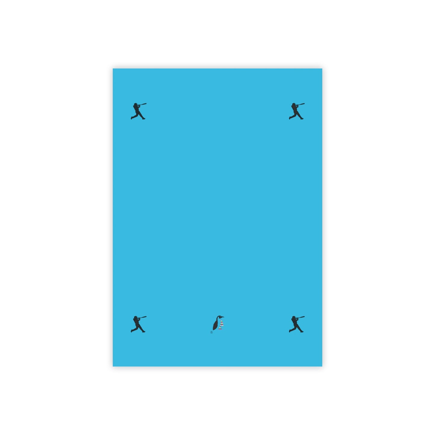 Post-it® Note Pads: Baseball Turquoise