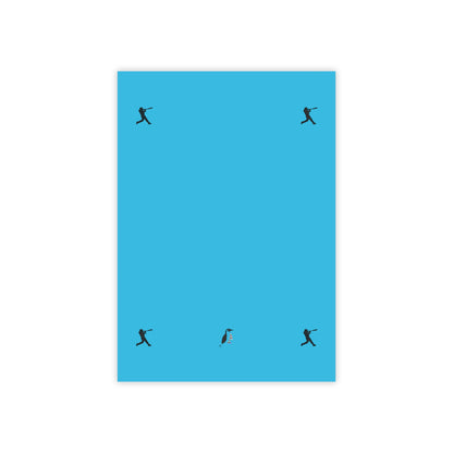 Post-it® Note Pads: Baseball Turquoise