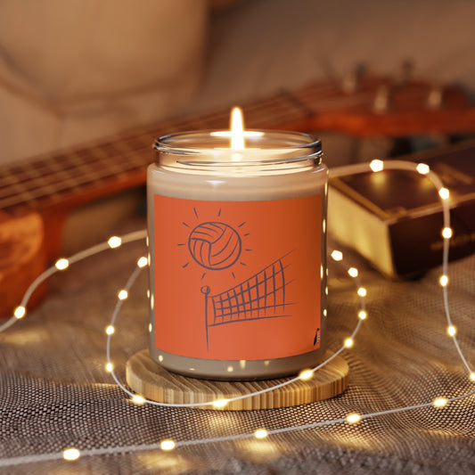 Scented Candle, 9oz: Volleyball Orange