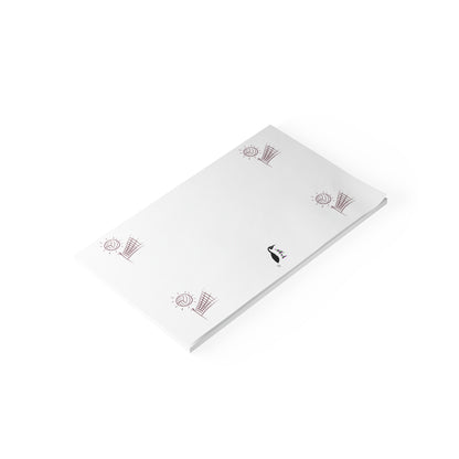 Post-it® Note Pads: Volleyball White