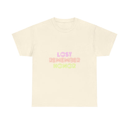 Heavy Cotton Tee: Lost Remember Honor #1