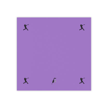 Post-it® Note Pads: Baseball Lite Purple