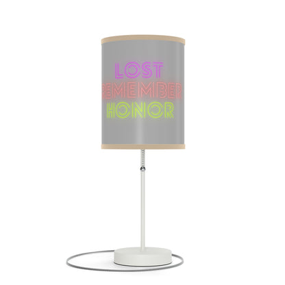 Lamp on a Stand, US|CA plug: Lost Remember Honor Lite Grey