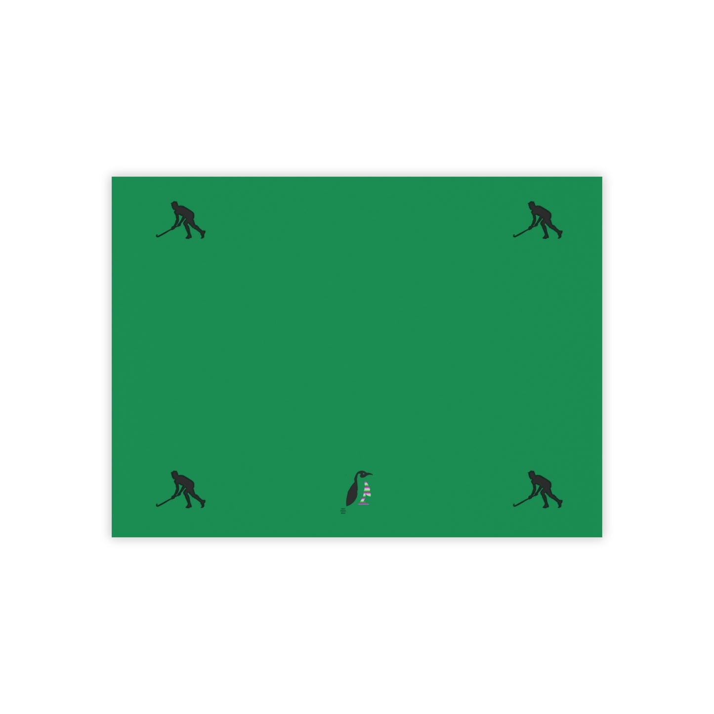 Post-it® Note Pads: Hockey Dark Green