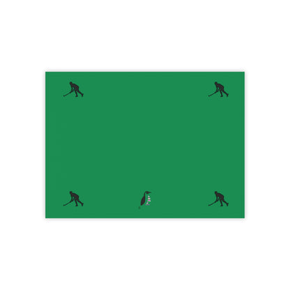 Post-it® Note Pads: Hockey Dark Green