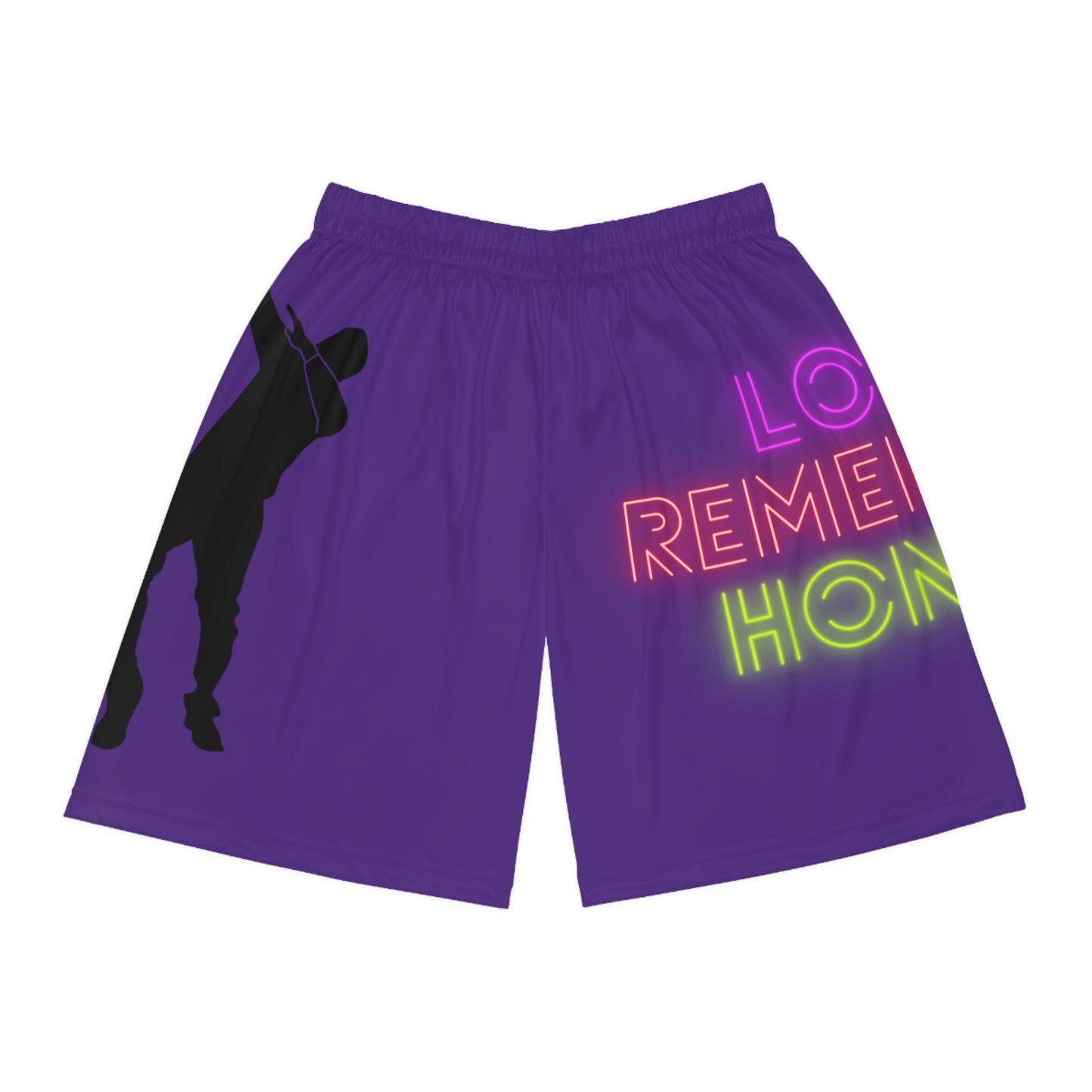 Basketball Shorts: Dance Purple