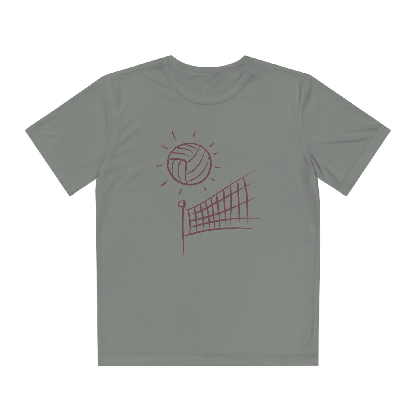 Youth Competitor Tee #1: Volleyball 