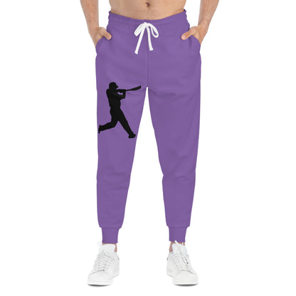 Athletic Joggers: Baseball Lite Purple