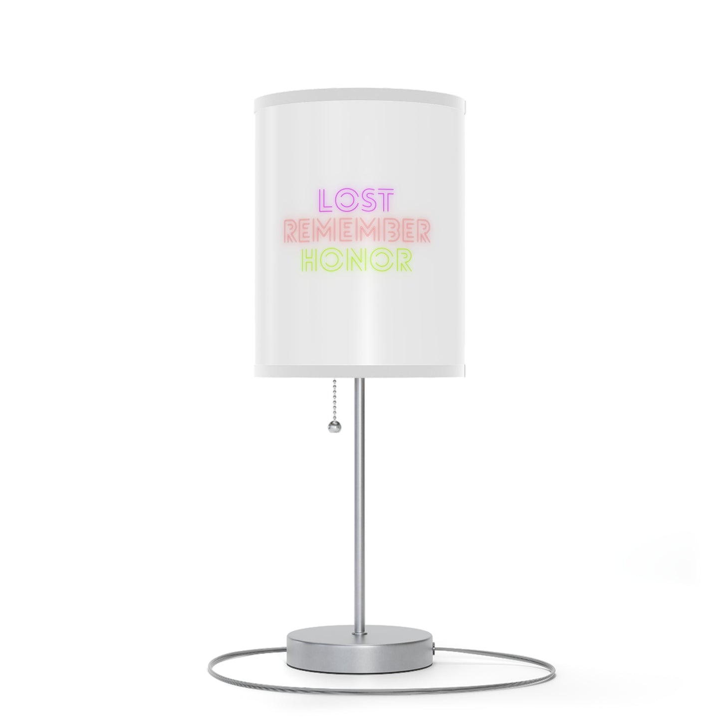 Lamp on a Stand, US|CA plug: Fishing White 