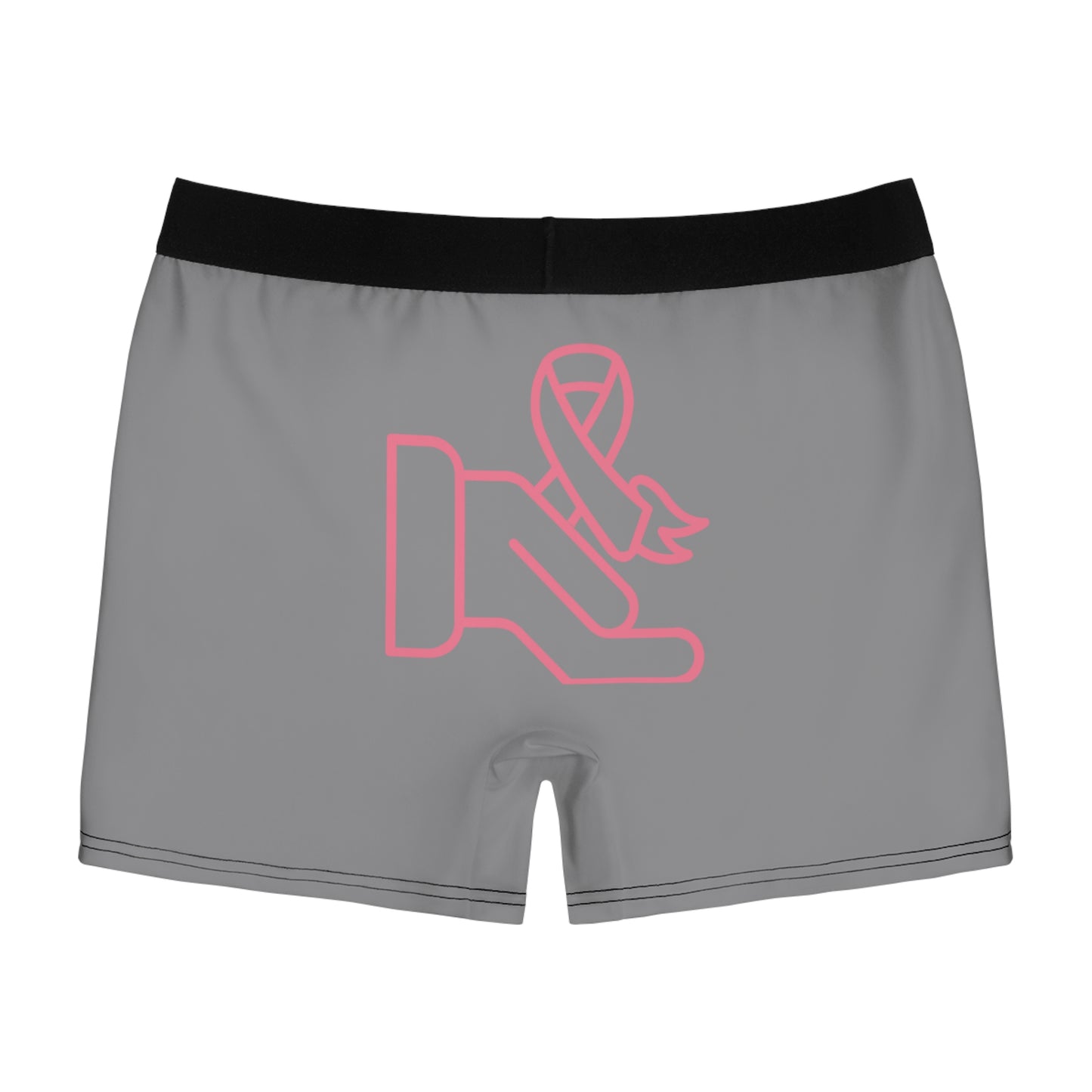 Men's Boxer Briefs: Fight Cancer Grey