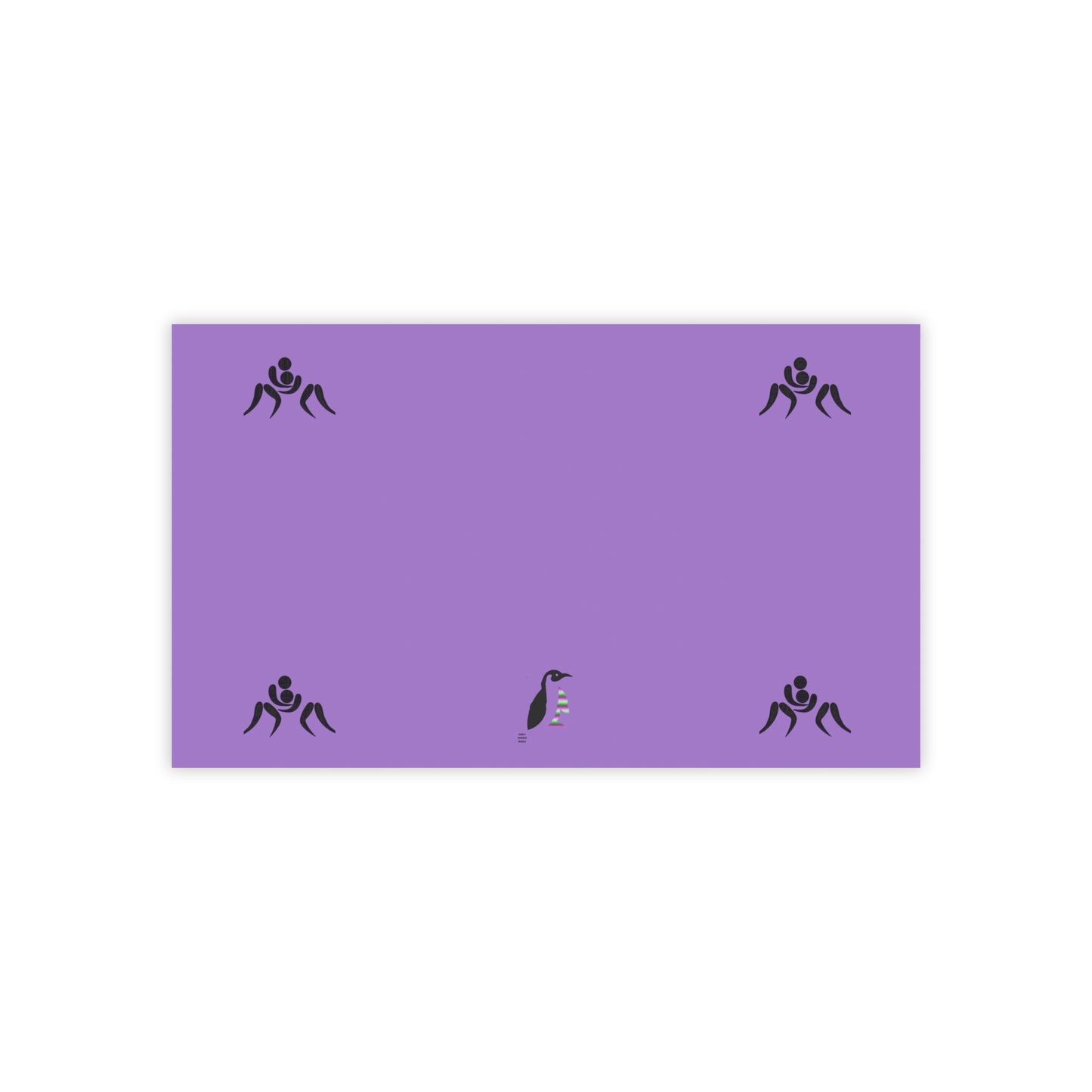 Post-it® Note Pads: Wrestling Lite Purple