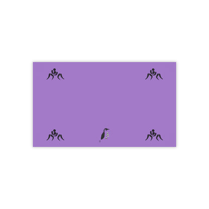 Post-it® Note Pads: Wrestling Lite Purple