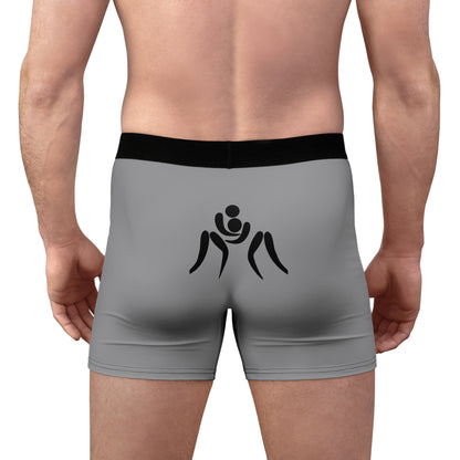 Men's Boxer Briefs: Wrestling Grey