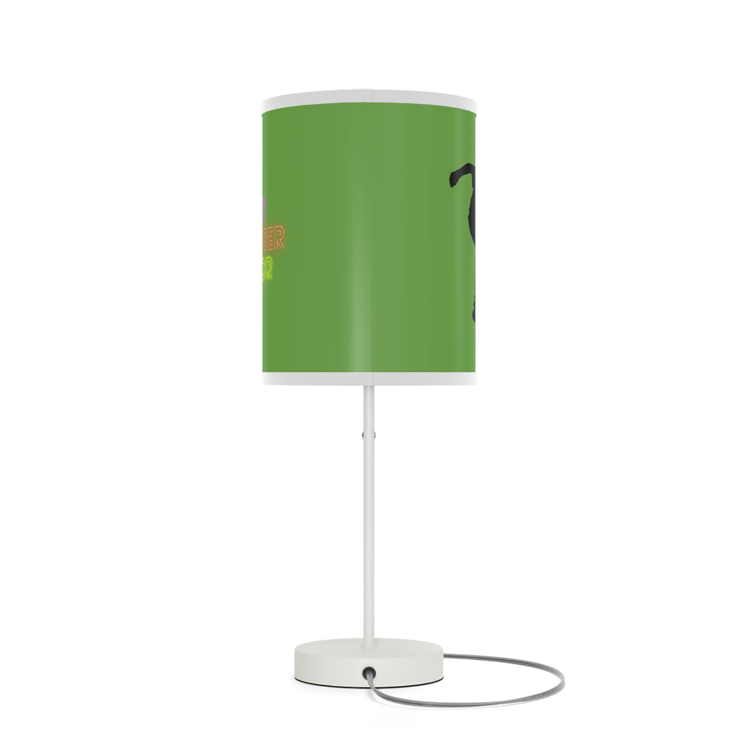 Lamp on a Stand, US|CA plug: Skateboarding Green