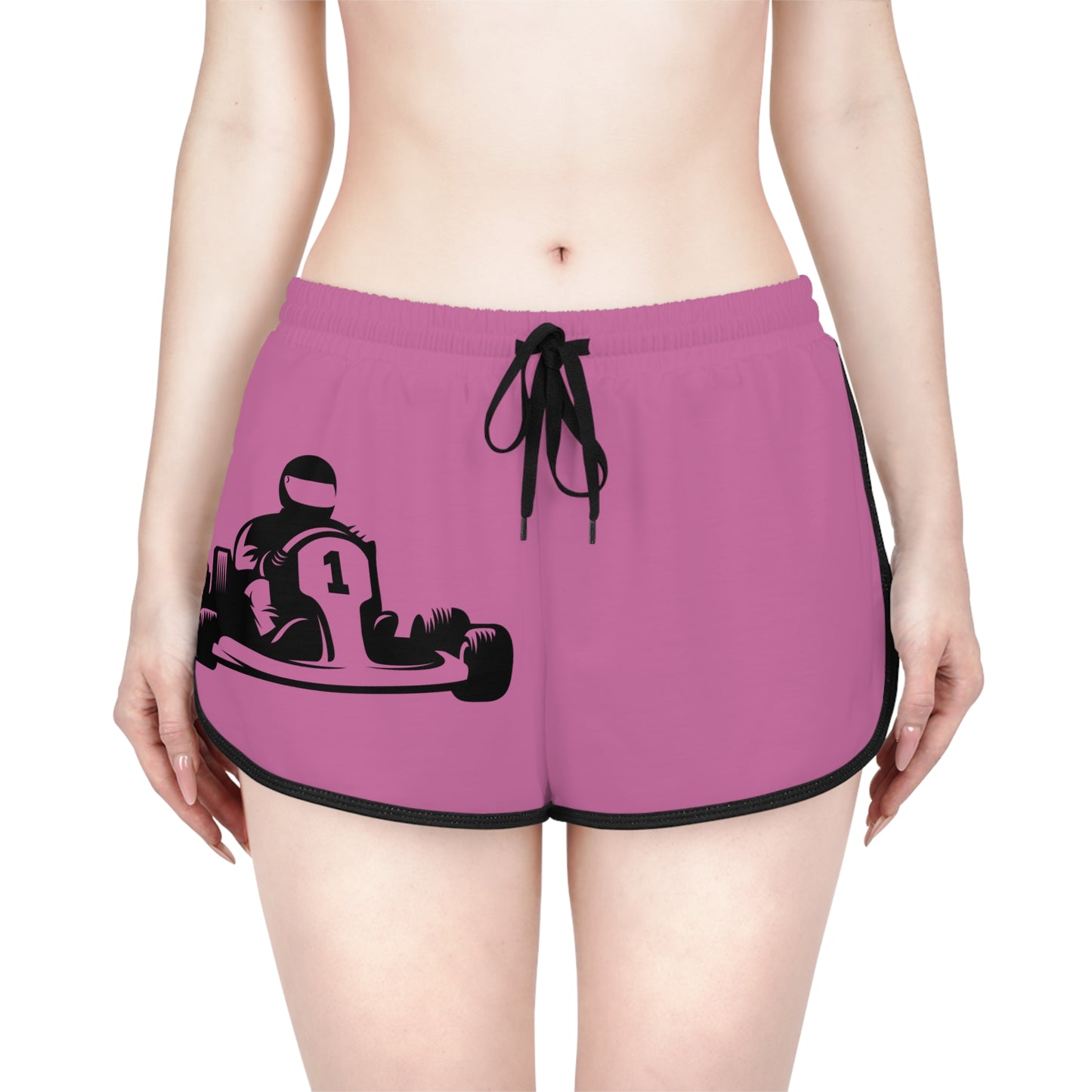 Women's Relaxed Shorts: Racing Lite Pink