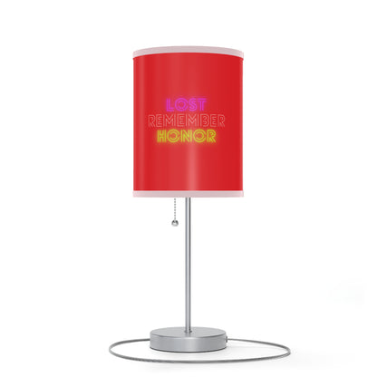 Lamp on a Stand, US|CA plug: Fishing Red 