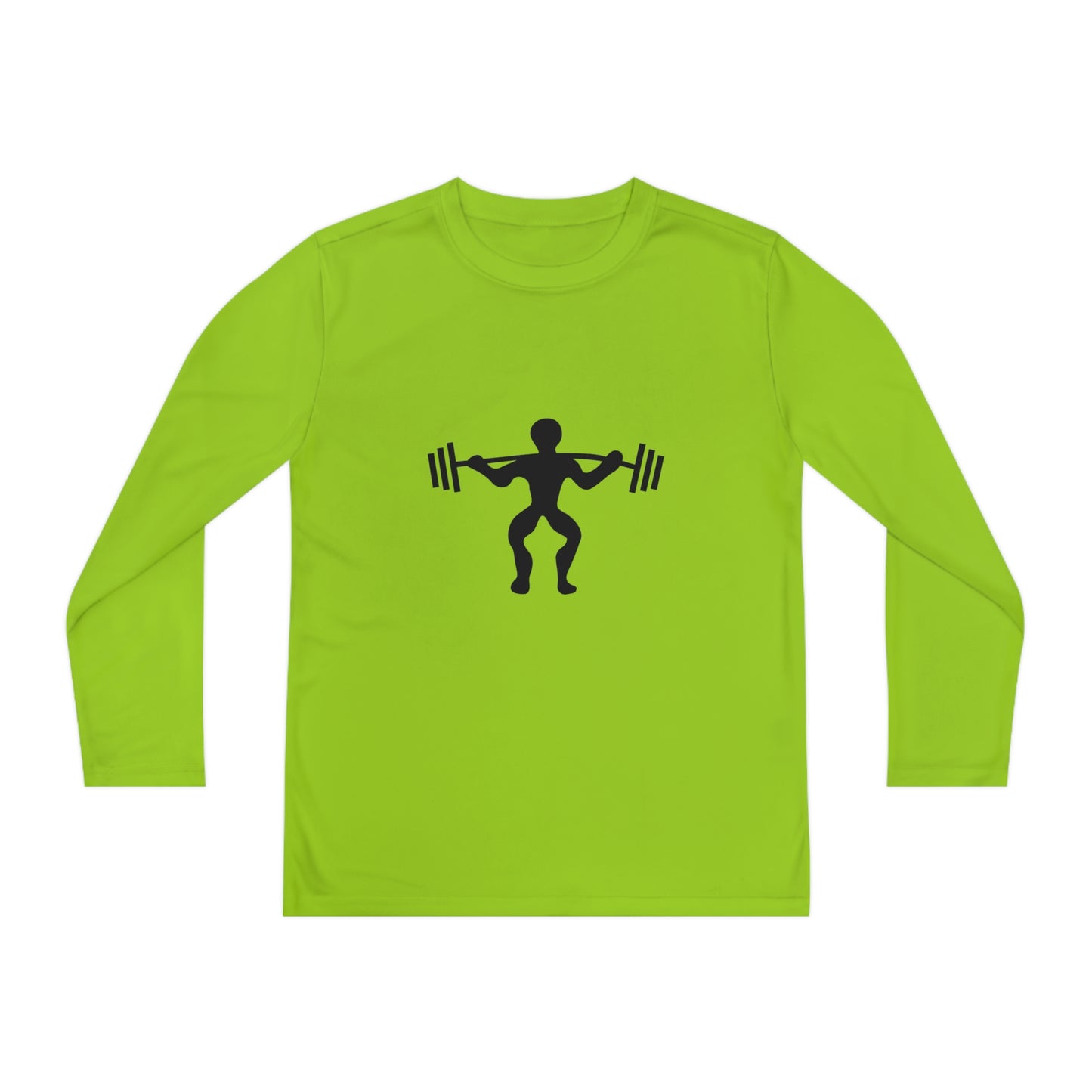 Youth Long Sleeve Competitor Tee: Weightlifting 