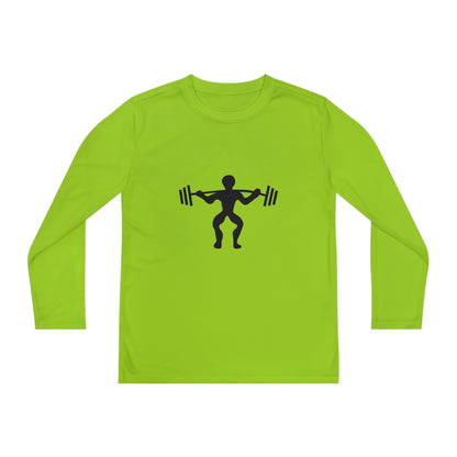 Youth Long Sleeve Competitor Tee: Weightlifting 