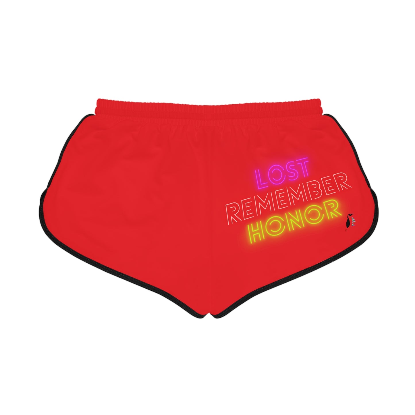Women's Relaxed Shorts: LGBTQ Pride Red
