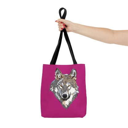 Tote Bag: Wolves Pink