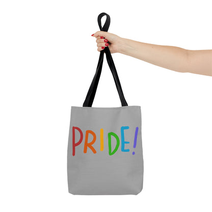 Tote Bag: LGBTQ Pride Lite Grey