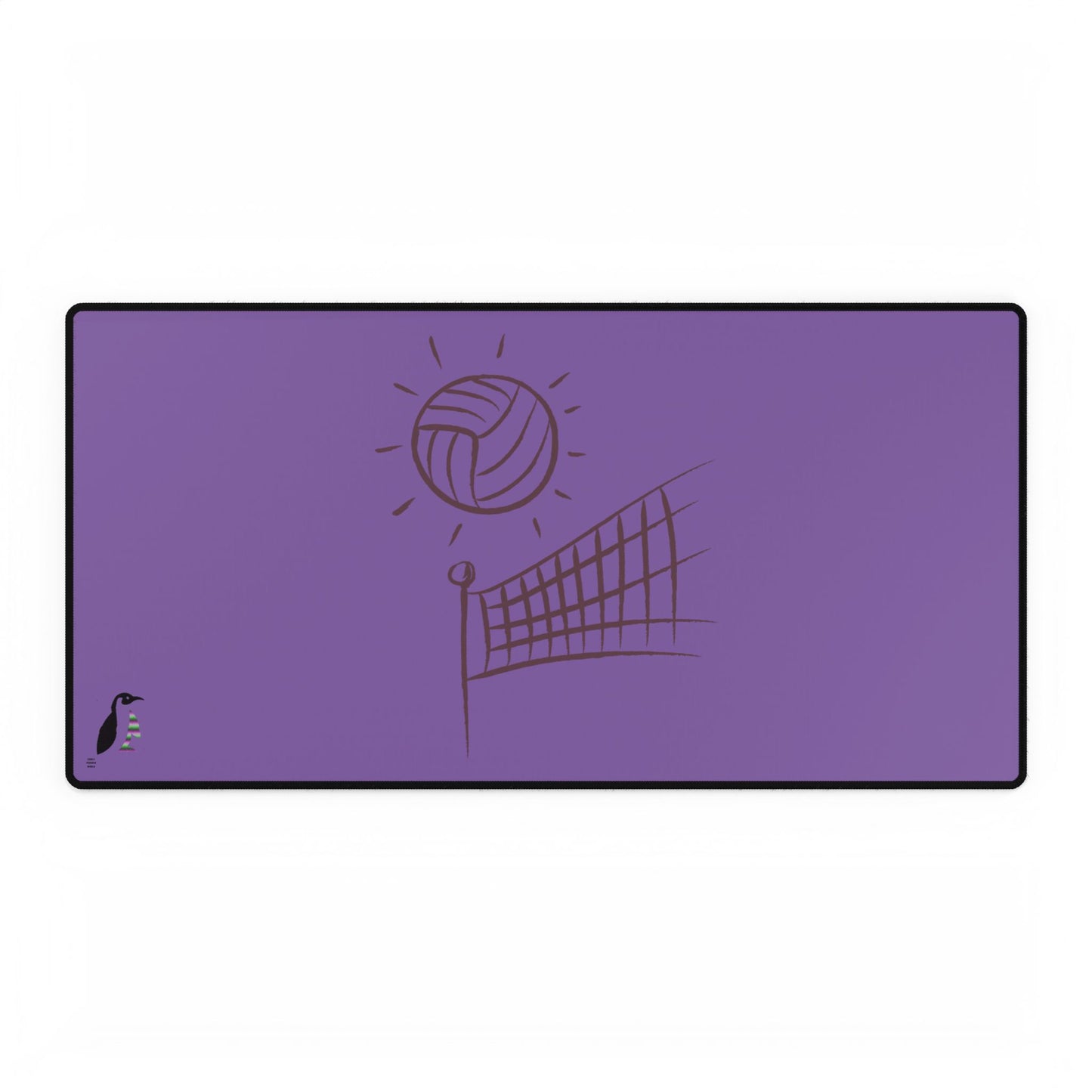 Desk Mats: Volleyball Lite Purple