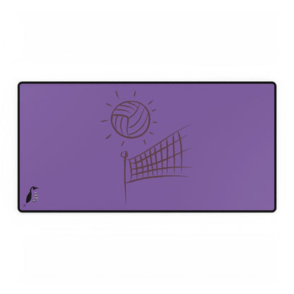 Desk Mats: Volleyball Lite Purple