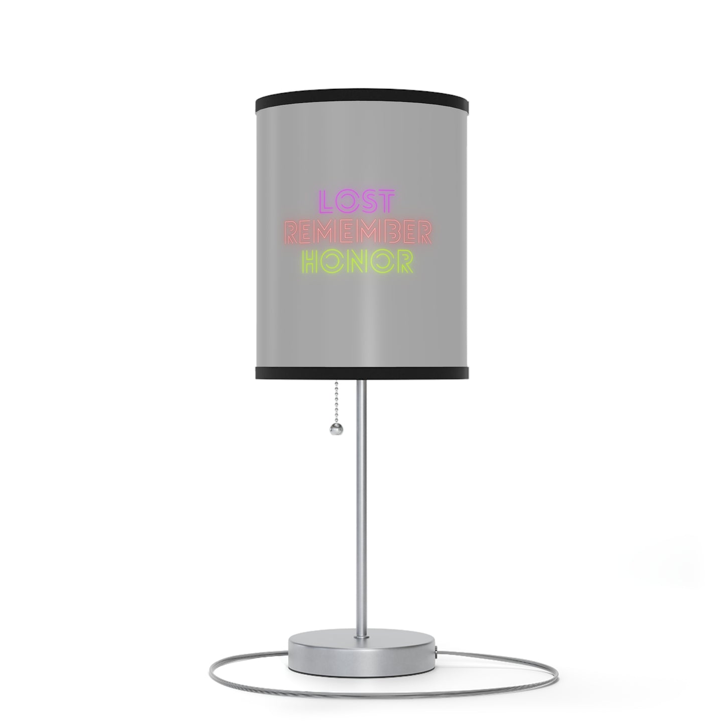 Lamp on a Stand, US|CA plug: Skateboarding Lite Grey