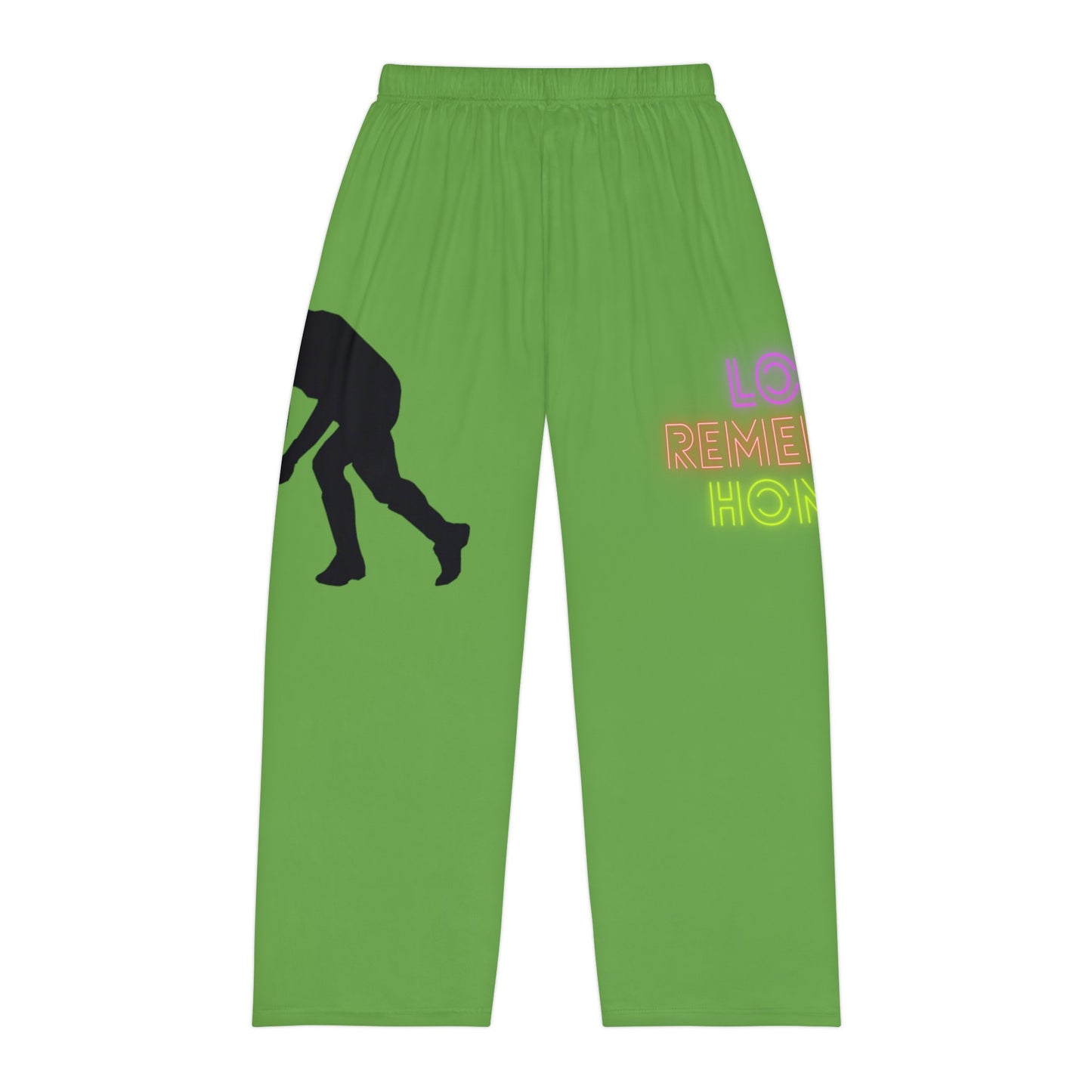 Men's Pajama Pants: Hockey Green