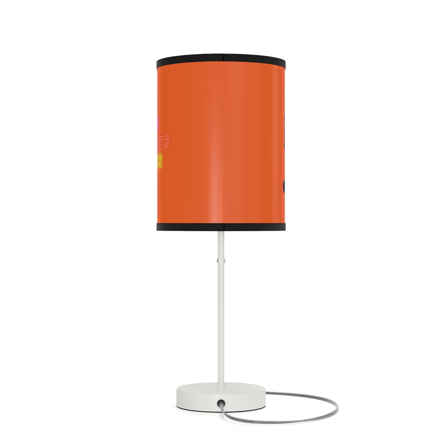 Lamp on a Stand, US|CA plug: Soccer Orange 