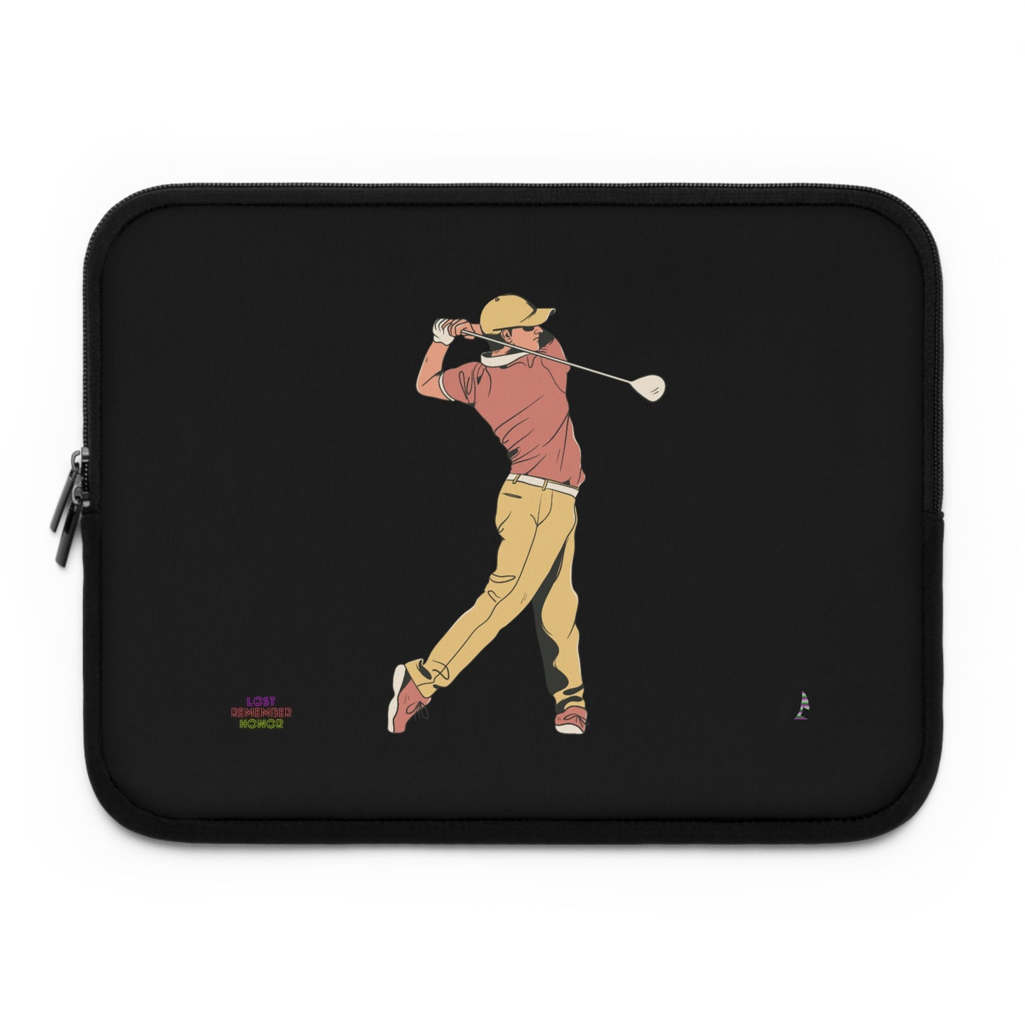 Laptop Sleeve: Golf Black