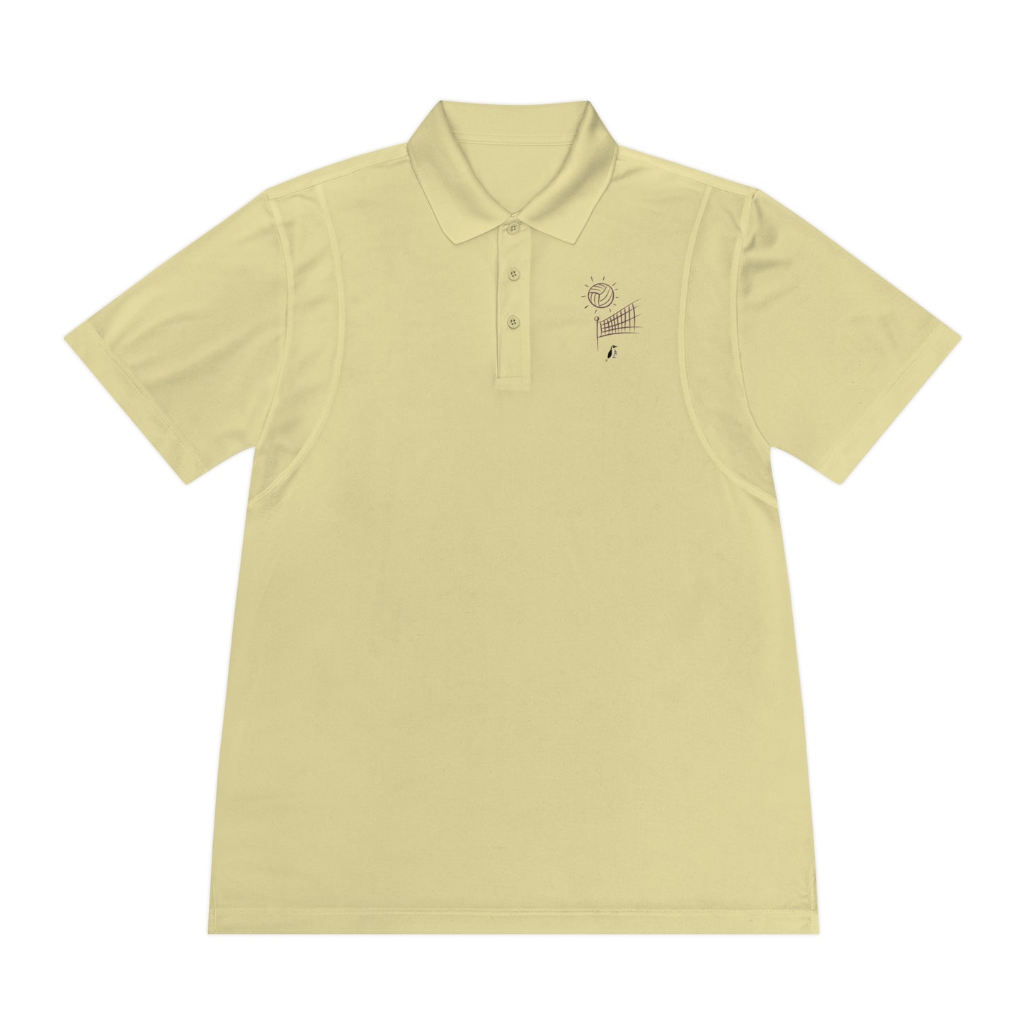 Men's Sport Polo Shirt: Volleyball #1