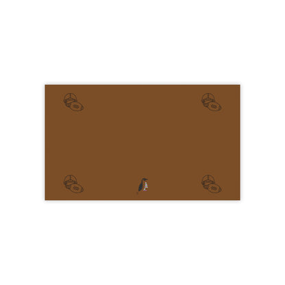 Post-it® Note Pads: Football Brown