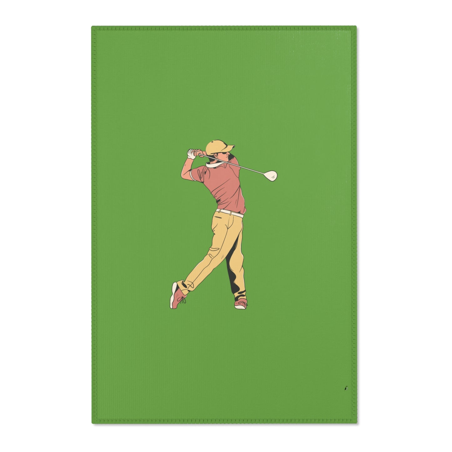 Area Rug (Rectangle): Golf Green