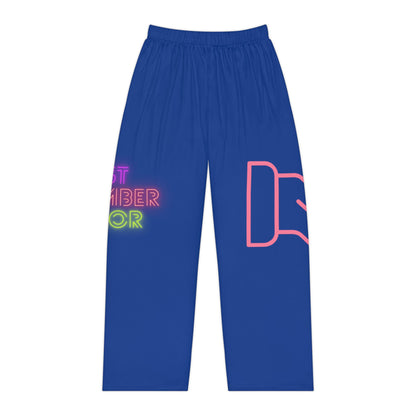 Women's Pajama Pants: Fight Cancer Dark Blue